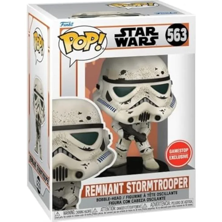 POP Pop! Star Wars 563 Remnant Stormtrooper Exclusive, Sammelfigur Mehrfarbig