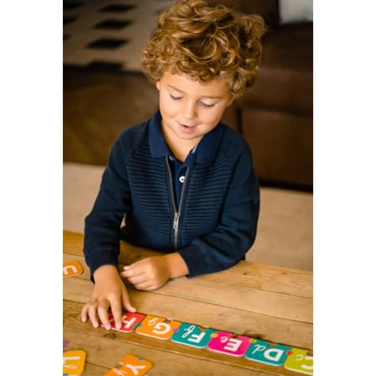 Nathan La Petite École 31404, Lernspielzeug zur Alphabetzuordnung für Kinder, farbig – Bild 5