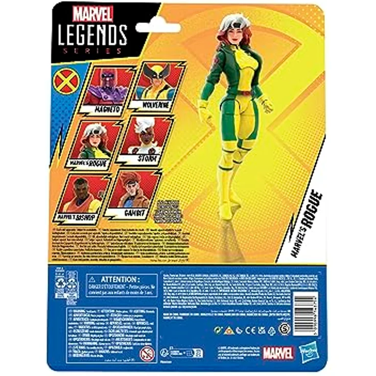 Hasbro Marvel Legends Series Marvel's Rogue, X-Men '97 Action-Figur, 15 cm mit austauschbaren Händen und beweglichen Gliedmaßen – Bild 3