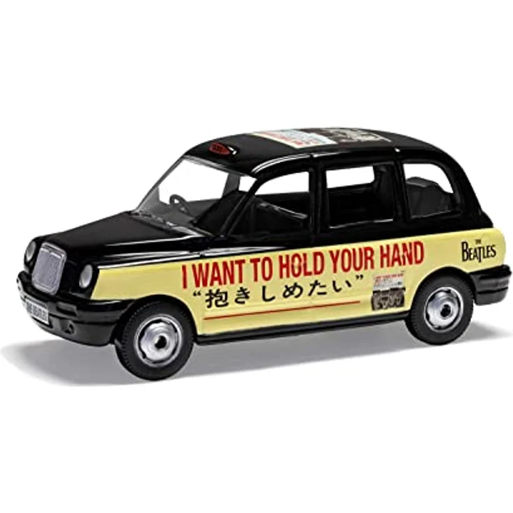 Corgi CC85934, Modelleisenbahn London Taxi „I Want to Hold Your Hand“, Druckgussmodell in Präsentationsbox, Sammlerstück – Bild 1
