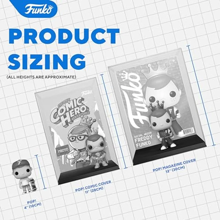 Funko Pop! Comic Cover: Jaws - Shark - Vinyl-Sammelfigur 18 cm, offiziell lizenziertes Geschenk für Sammler und Movie-Fans – Bild 3