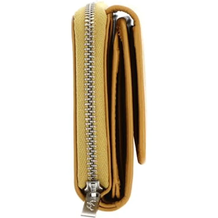 Golden Head Madrid Geldbörse RFID Leder, 11,5 cm, viel Stauraum, gelb – Bild 8