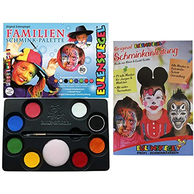 Eulenspiegel 208014 Familien Schmink-Palette – Bild 2