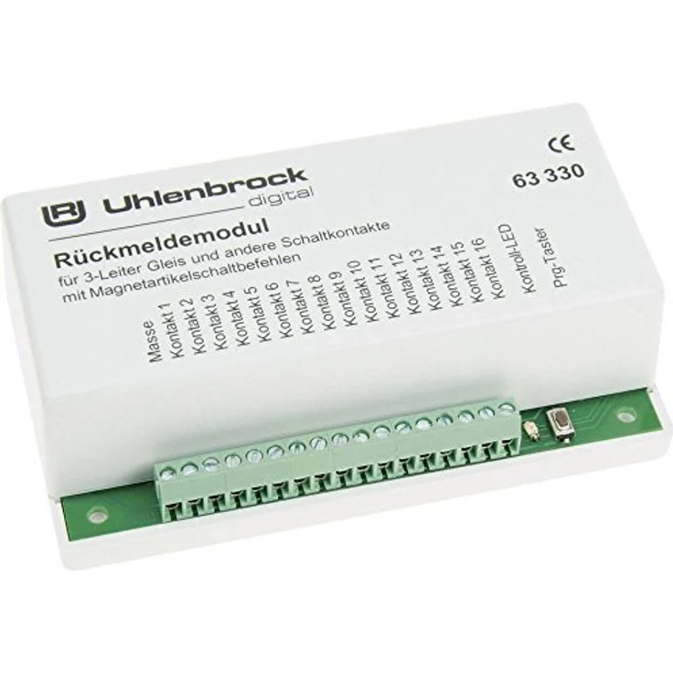 Uhlenbrock 63330 Rueckmeldemodul fuer 3-Leiter Gleis – Bild 1
