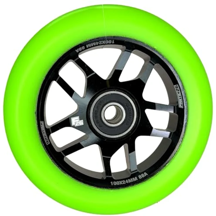 Fantic26 Base Stunt-Scooter, 100mm Rolle mit ABEC-11-Kugellagern und Aluminiumkern 6061-T6, leicht und robust – Bild 1