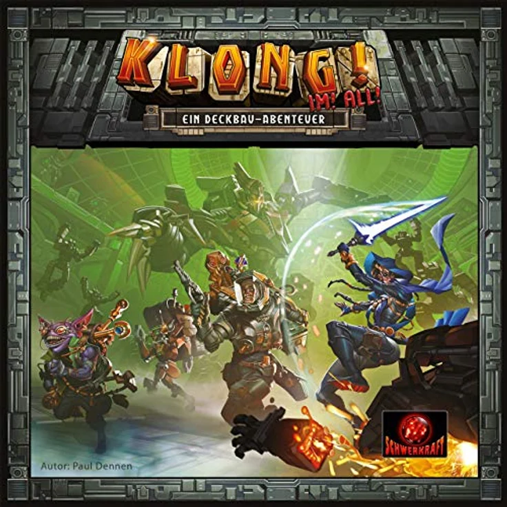 Schwerkraft-Verlag Klong! Im! All! Grundspiel, Mehrfarbig – Bild 1