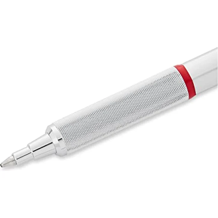 Rotring Druckkugelschreiber rapid PRO CHROM, dokumentenecht, Strichfarbe blau, Strichstärke M, Metall-Design – Bild 2