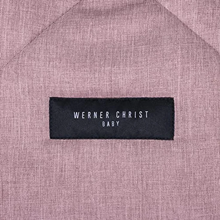 Lammfell-Fußsack OSLO für Babywanne von WERNER CHRIST BABY – universal Winterfußsack aus medizinischem Fell, für Tragetasche, Babyschale & Kinderwagen, in rot, blau, braun, schwarz, rosa, grau (Rosé) - Preisvergleich – Bild 6