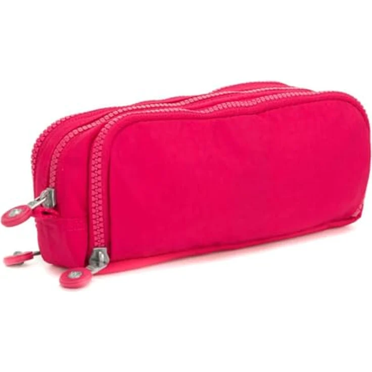 Kipling GITROY Großes Federetui, Wasserabweisend, mit Reißverschluss und mehreren Fächern, True Pink (Rosa) – Bild 3