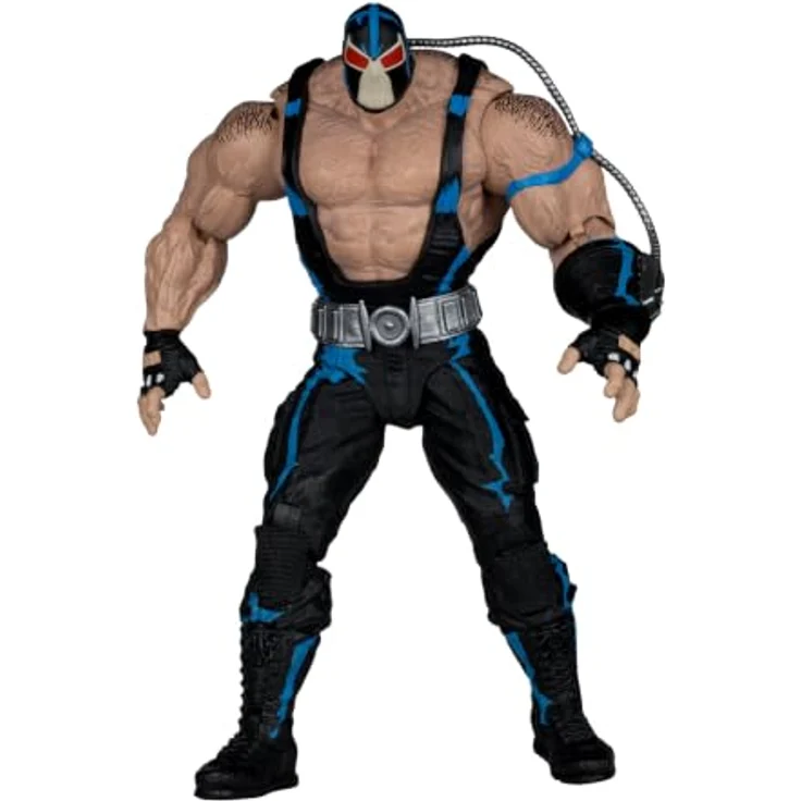 Mcfarlane Toys Bane Knightfall Figur, 24 cm Sammelfigur mit 22 beweglichen Gelenken und austauschbaren Händen – Bild 1