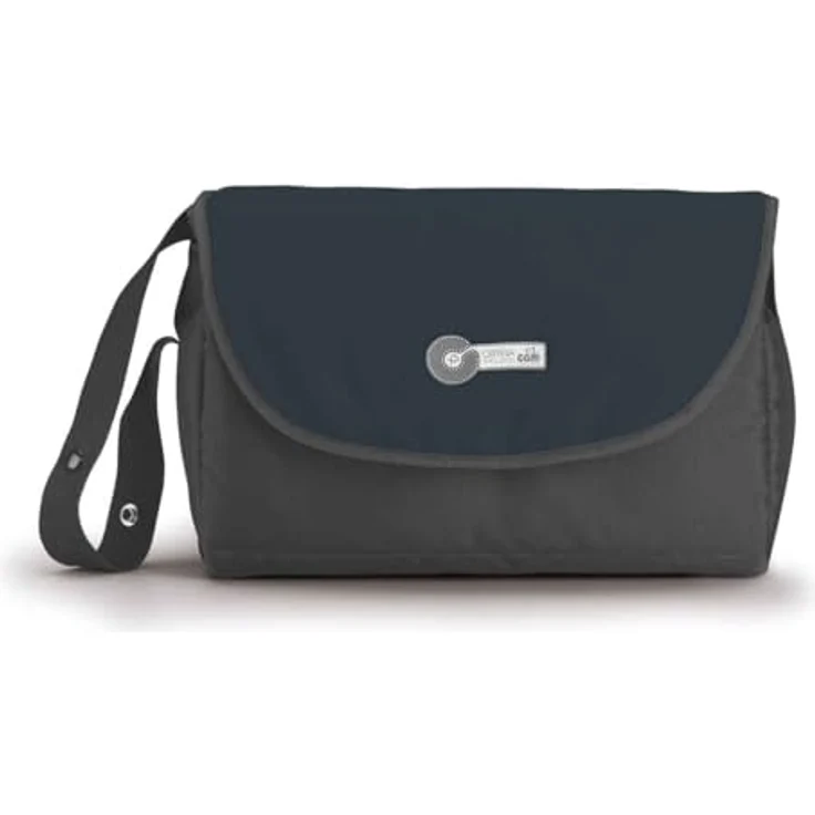 CAM Cortina X3 tris 3-in-1 Kombi-Kinderwagen, inkl. Babyschale, Fußsack & Wickeltasche, Farbe: Blau – Bild 5
