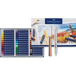 Faber-Castell Kreativset Ölpastellkreiden STUDIO QUALITY, 36er Etui, hochpigmentierte Farben für lebendige Kunstwerke