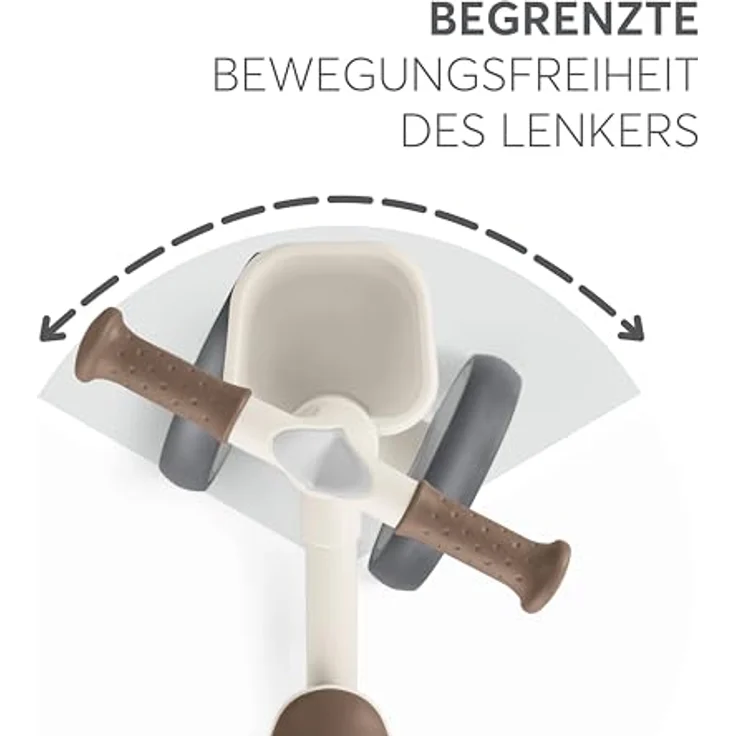 Kikka Boo Laufrad ZIPI, Baby 1 Jahr, Einstellbar, Beige – Bild 2