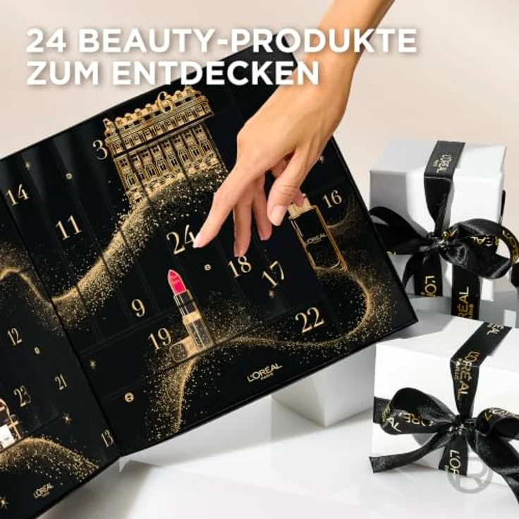 L'Oréal Paris Beauty Adventskalender 2026, 24 hochwertige Beauty-Produkte, inklusive Revitalift Serum-Maske und Waterproof Mascara Black – Bild 7