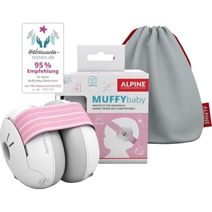 Alpine 'Muffy Pink' Kinder Gehörschutz – Bild 2