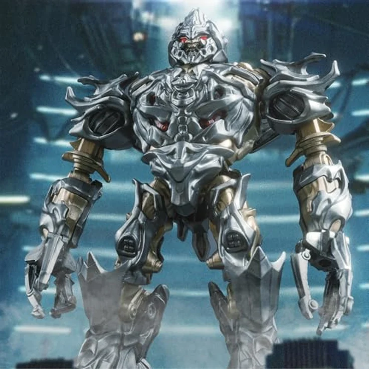 Blokees Transformers Classic Class 10 Megatron, hochdetaillierter Sammler-Modellbausatz mit 20 beweglichen Gelenken und integrierter LED-Funktion – Bild 2