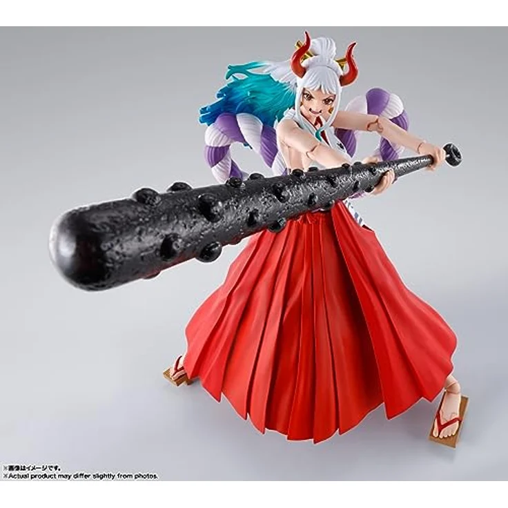 TAMASHII Nations One Piece Yamato, S.H.Figuarts Actionfigur mit hoher Beweglichkeit, ca. 18,5 cm, inklusive 10 Händen und optionalen Gesichtsteilen – Bild 5