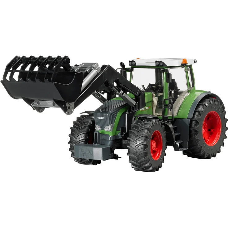 Bruder® Spielzeug-Traktor Fendt 936 Vario, mit Frontlader 48 cm, vollverglaste Kabine, abnehmbares Frontgewicht, Made in Europe