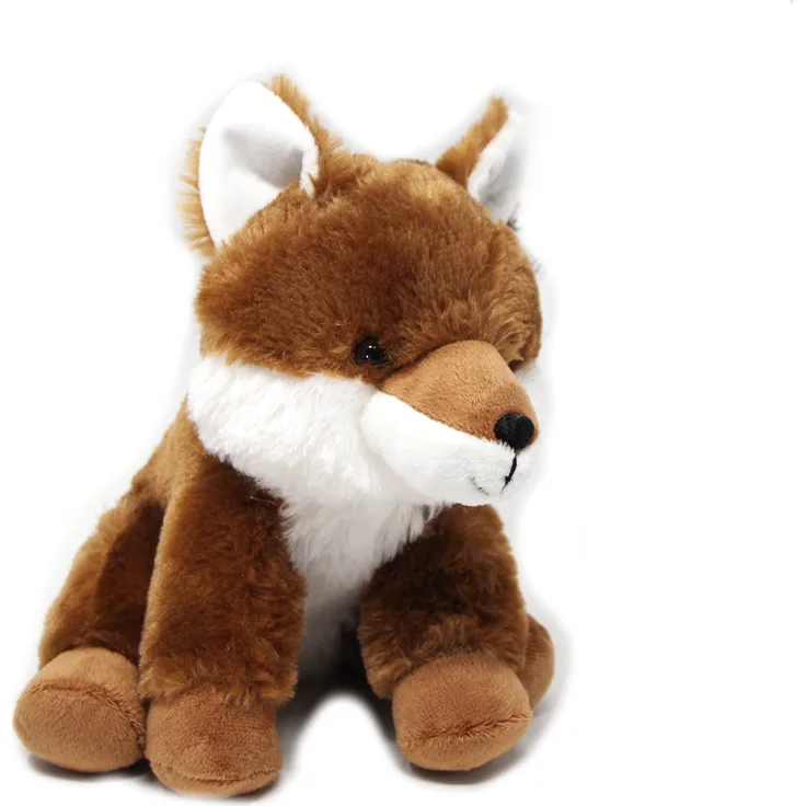Cornelissen Kuscheltier Fuchs, ca. 20 cm hoch, flauschiges Polyesterfell, perfekter Begleiter für Kinder und Fuchs-Fans