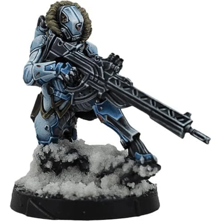 Infinity Karhu Special Team Box, Sammelfigur Arctic Assault Lead - PanOceanian Offensives, Infinity – Bild 3