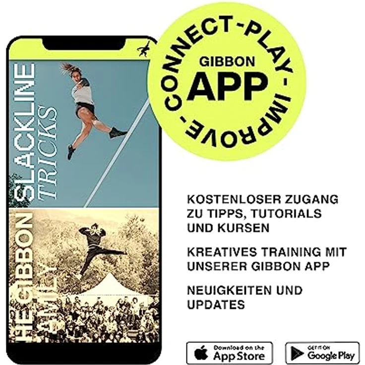 Gibbon® Slackline CLASSIC X13, 25 m - Preisvergleich – Bild 6