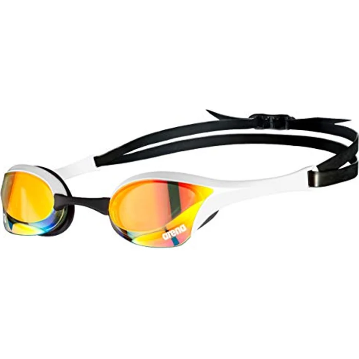 arena Unisex – Erwachsene Cobra Ultra Swipe Mr (Yell-White) Swim Goggles, Mehrfarbig, 1 – Bild 1