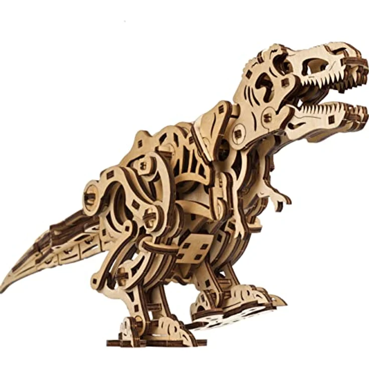 UGEARS Tyrannosaurus Rex - 3D Holzpuzzle für Erwachsene mit zweibeiniger Bewegung - Preisvergleich – Bild 1