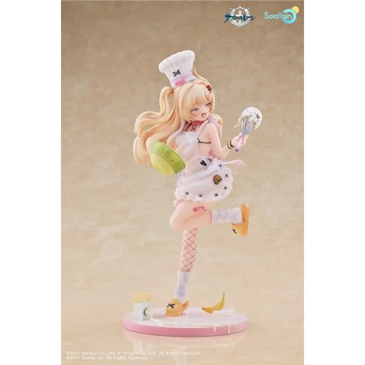 Solarain Azur Lane PVC Statue 1/7 Bache: Anniversary Illustration Ver., 27 cm, detailreiche Sammelfigur mit Base – Bild 2