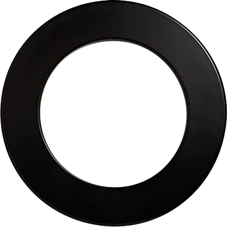 Karella Auffangring "PU-Catchring", Schwarz, vierteilige Schaumstoff-Umrandung, Randbreite 12 cm, formstabil und langlebig – Bild 1