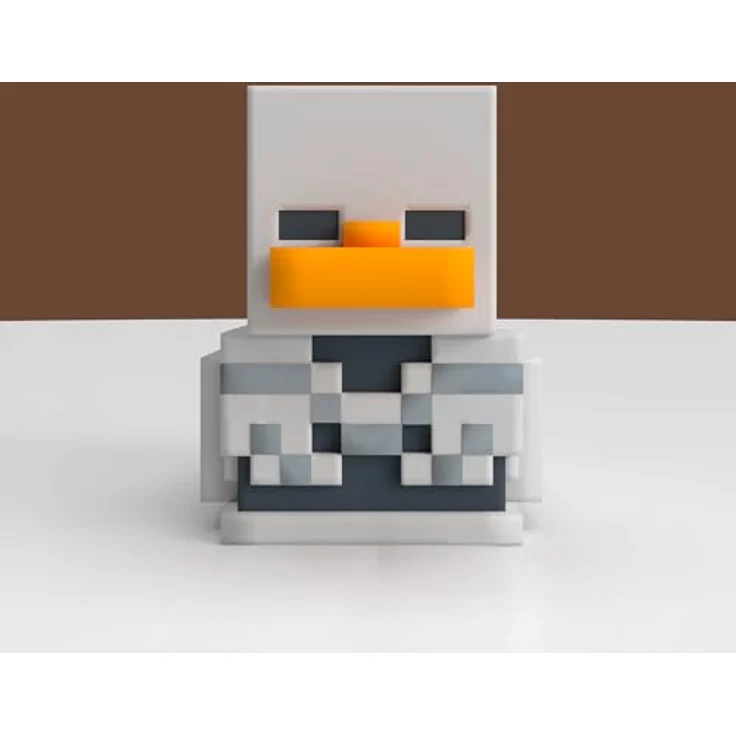 Numskull Minecraft Tubbz Mini PVC Figur Skeleton, 5 cm, hochwertige Sammlerfigur aus langlebigem PVC – Bild 3