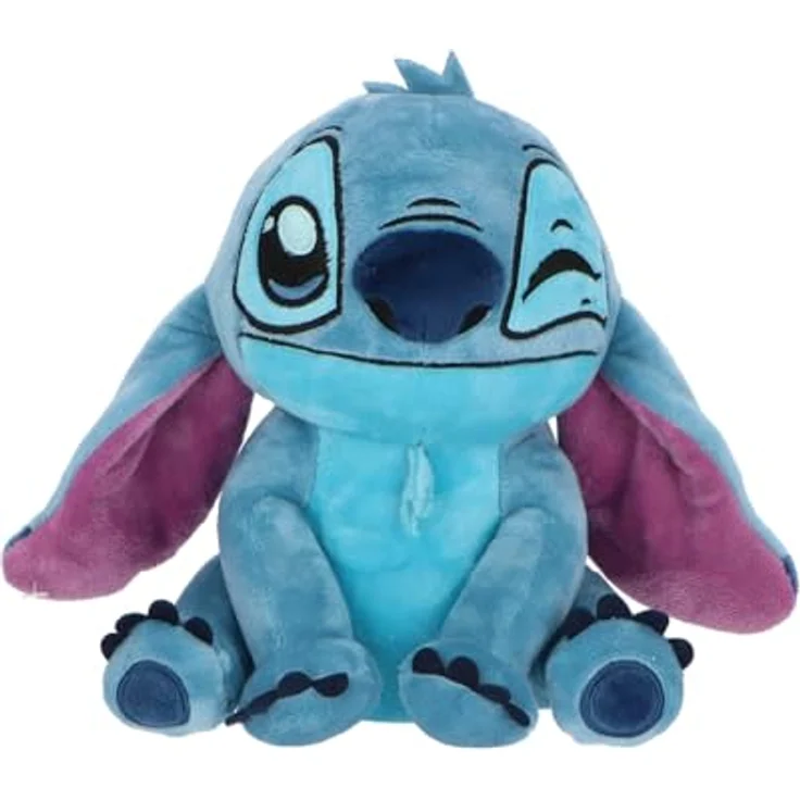 Disney Lilo & Stitch Plüsch Spardose, 20 cm, Zwinkerndes Auge, ideal für Kinder und Fans – Bild 1