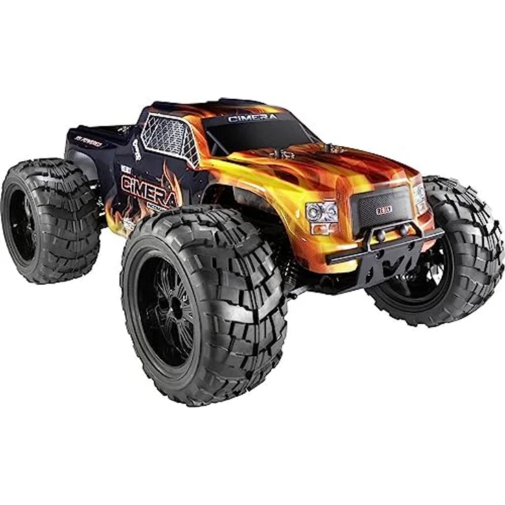 Reely Cimera Schwarz Brushless 1:10 RC Modellauto Elektro Monstertruck Allradantrieb (4WD) 100% RTR 2,4 GHz Inkl. Akku – Bild 2