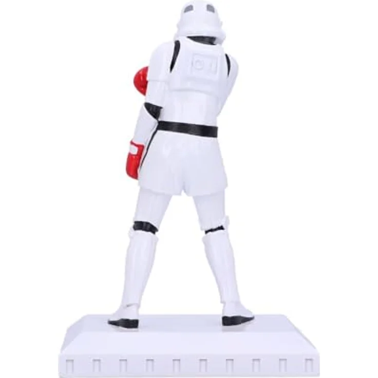Nemesis Now Star Wars - Stormtrooper Boxer, Sammelfigur aus Polyresin, handbemalt, mit roten Boxhandschuhen – Bild 3