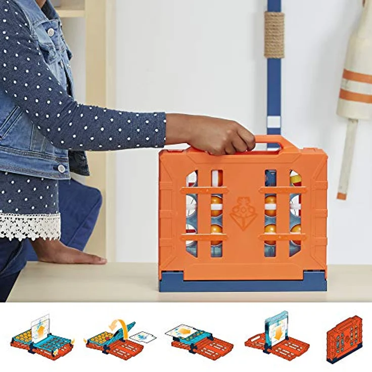 Hasbro Gaming - Flotte sinkt auf dem Flug (Box-Spiel - englische Version) - Strategisches Strategiespiel in tragbarem Klappkoffer – Bild 3