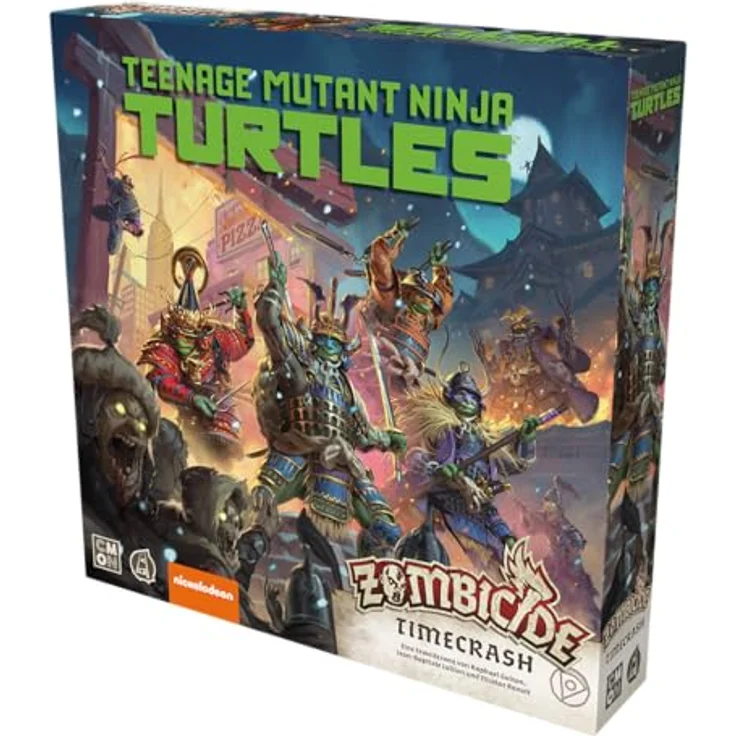 CMON Zombicide: White Death – TMNT Timecrash, Erweiterung für Dungeon Crawler, 1-6 Spieler, Ab 14+ Jahren, 60 Minuten, Deutsch, Mehrsprachig – Bild 3