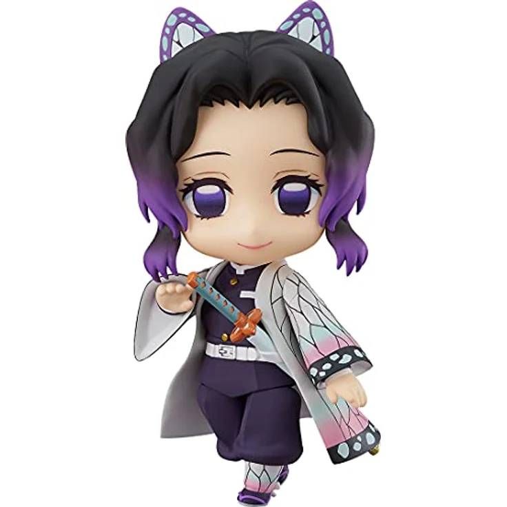 Good Smile Company Kimetsu no Yaiba: Demon Slayer Nendoroid Actionfigur Shinobu Kocho, 10 cm, detailreich mit Base – Bild 1