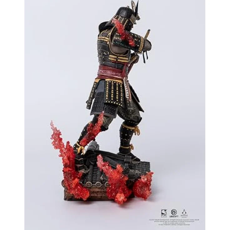 Purearts Assassin's Creed Shadows - Animus Yasuke 1/8 Scale Statue, detailreiche PVC Figur, ca. 28 cm, in bedruckter Box – Bild 3