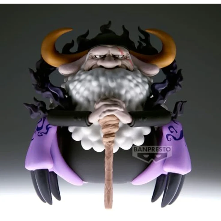 Banpresto One Piece - St. Jaygarcia Saturn Mega WCF, limitierte Sammelfigur im Chibi-Format, ca. 15-20 cm – Bild 3