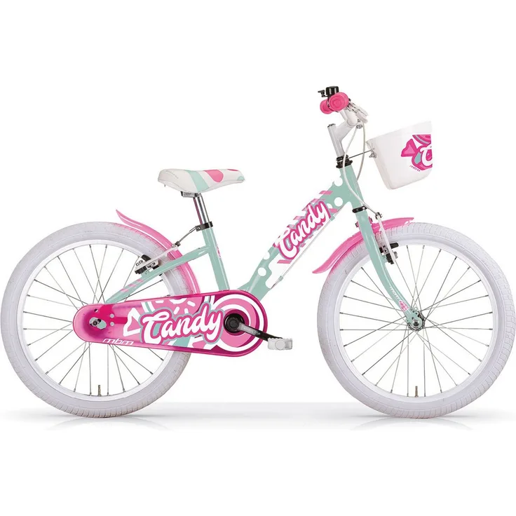 MBM Kinderfahrrad Candy, 20 Zoll Mädchenfahrrad ohne Schaltung, 1-Gang in Pink
