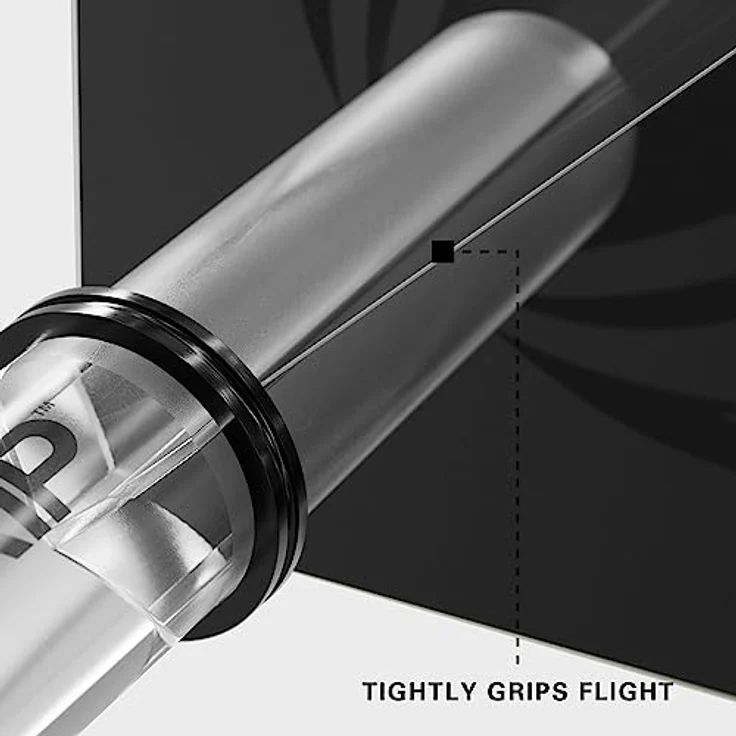 Target Darts Pro Grip Dartschäfte, Mittel, 9er Set für optimale Fluggriffigkeit und Kontrolle – Bild 3