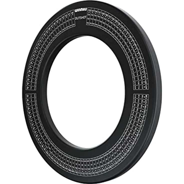 Winmau Catchring Outshot 4419, Auffangring für Dartspiele, schwarz, schützt Wände und Böden, Durchmesser 68 cm, kompatibel mit Winmau-Dartboards – Bild 3