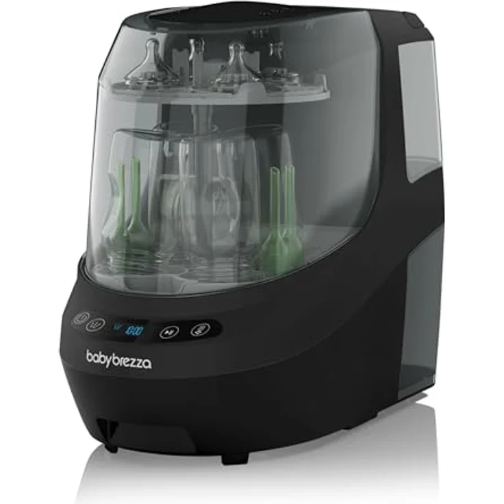 Baby Brezza Bottle Washer Pro, Flaschenwaschmaschine für Babyflaschen mit HEPA-Filter, 20 Sprühdüsen und 6 Reinigungsmodi, automatisches Waschen, Sterilisieren und Trocknen – Bild 1