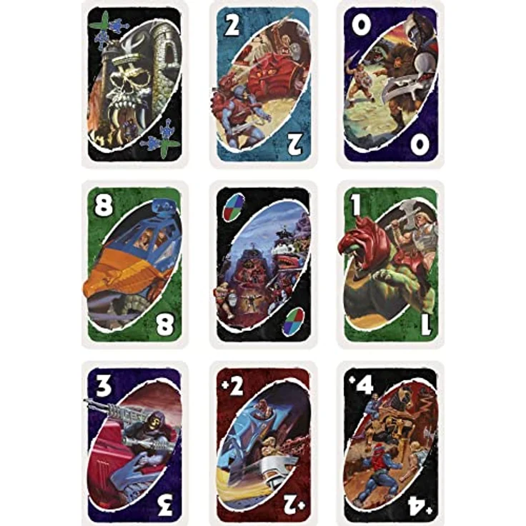 MOTU UNO Kartenspiel Spielkarten Masters of the Universe – Bild 6