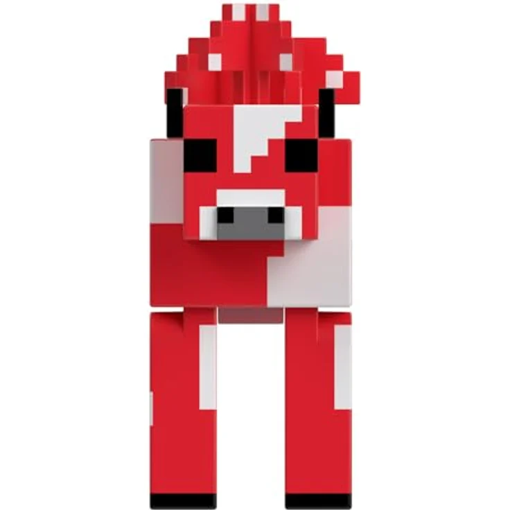 Mattel Minecraft Vanilla Actionfigur Pilz, 8,3 cm, beweglich mit Zubehör für Kinder ab 6 Jahren – Bild 1