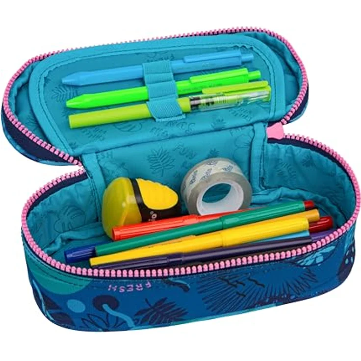CoolPack Federmäppchen COOLPACK CAMPUS Etui Box Disney STITCH, 1 Fach, strapazierfähiges Polyester, Organizer und Netzfach, 23 cm x 9 cm x 5 cm – Bild 2