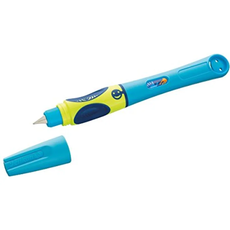 Pelikan Schulfüller Griffix Stufe4 -NeonFreshBlue RH – Bild 2