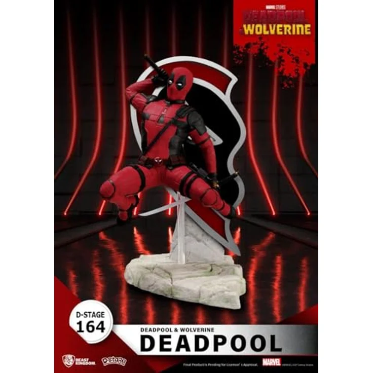 Beast Kingdom Toys Deadpool D-Stage 3D-Bühnendiorama, 16 cm, PVC Sammlerstück – Bild 2