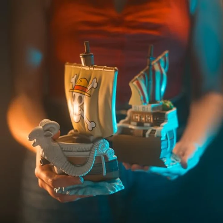 Grupo Erik One Piece Buchstützen Flying Lamb, detailreiche Sammlerstücke aus robustem Material für Manga-Fans – Bild 4