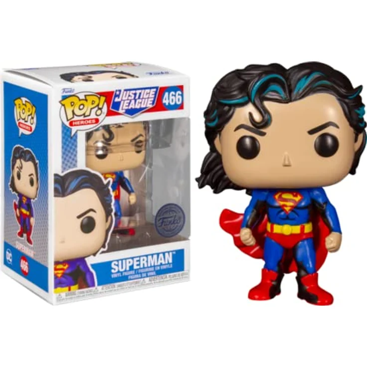 Funko Justice League Superman Pop! Vinyl Collectible Figure Limited Edition Exclusive, ca. 9cm groß – Bild 4