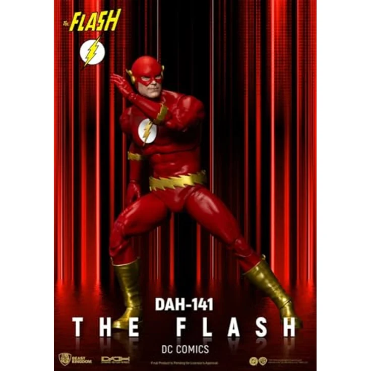 Beast Kingdom Toys DC Comics Actionfigur The Flash, 20 cm mit Austausch- und Zubehörteilen in bedruckter Box – Bild 3
